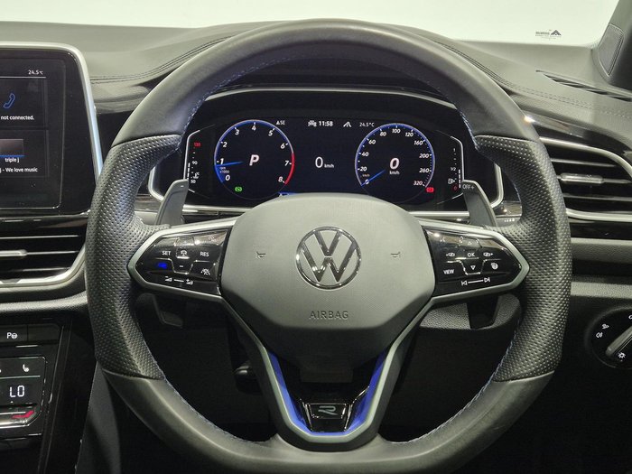 2023 Volkswagen T-Roc R D11 MY23 Four Wheel Drive Pure White