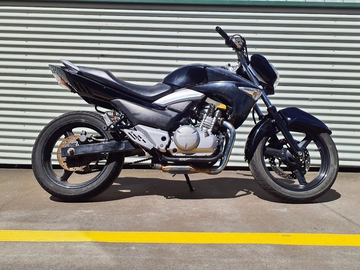 2013 Suzuki Inazuma 250 (GW250) Inazuma Black