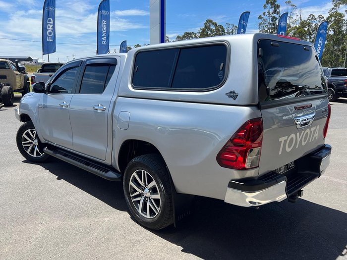 2018 Toyota Hilux SR5 GUN126R 4X4 Dual Range Silver Sky