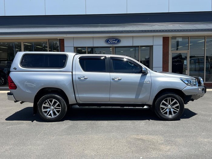 2018 Toyota Hilux SR5 GUN126R 4X4 Dual Range Silver Sky