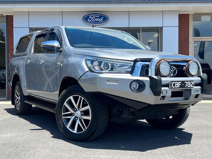 2018 Toyota Hilux SR5 GUN126R 4X4 Dual Range Silver Sky