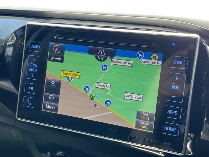 2018 Toyota Hilux SR5 GUN126R 4X4 Dual Range Silver Sky