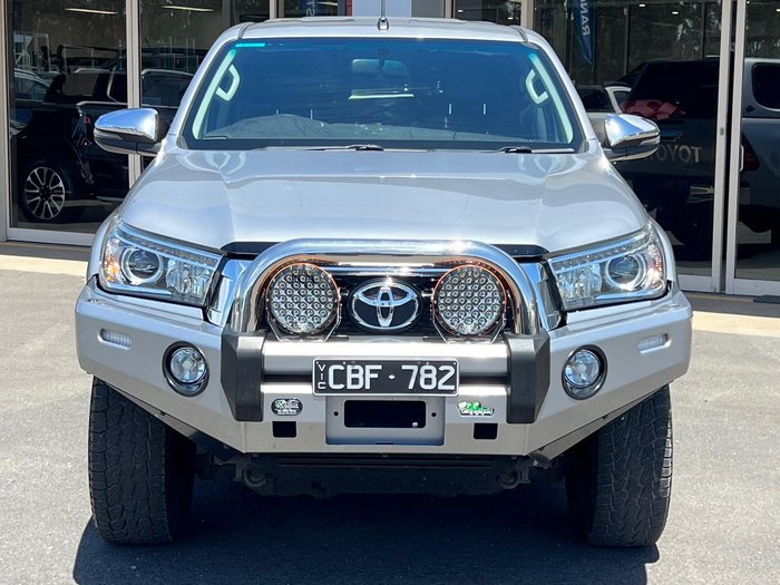 2018 Toyota Hilux SR5 GUN126R 4X4 Dual Range Silver Sky