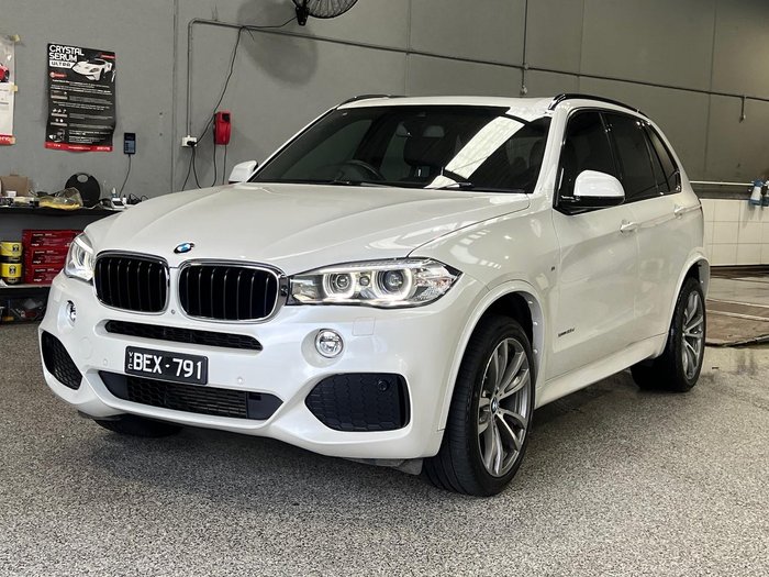 2014 BMW X5 xDrive30d F15 4X4 Constant Mineral White
