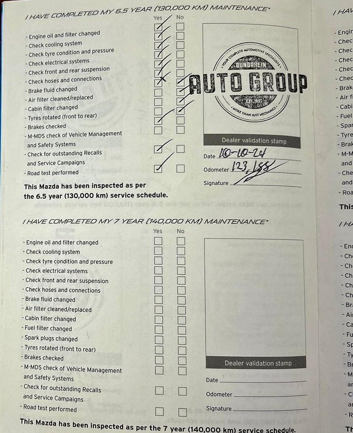 2013 Mazda 6 Touring GJ Blue Reflex