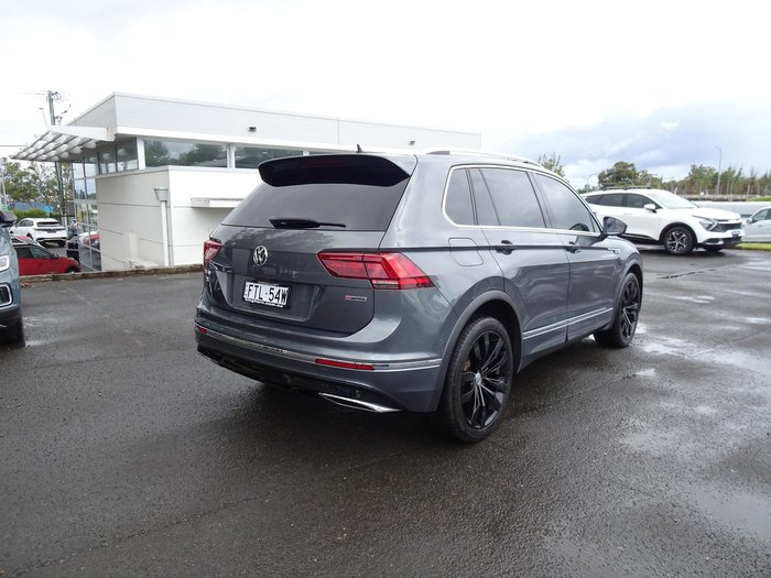 2017 Volkswagen Tiguan 162TSI Highline 5N MY18 Four Wheel Drive Indium Grey