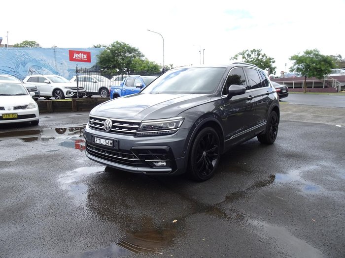 2017 Volkswagen Tiguan 162TSI Highline 5N MY18 Four Wheel Drive Indium Grey
