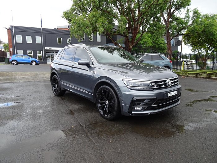 2017 Volkswagen Tiguan 162TSI Highline 5N MY18 Four Wheel Drive Indium Grey