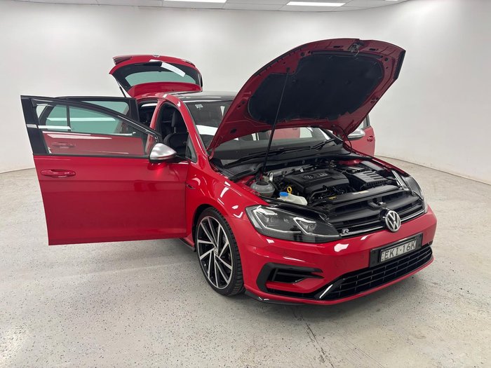 2020 Volkswagen Golf R 7.5 MY20 Four Wheel Drive Tornado Red