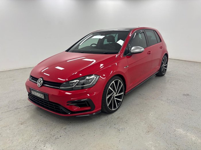 2020 Volkswagen Golf R 7.5 MY20 Four Wheel Drive Tornado Red