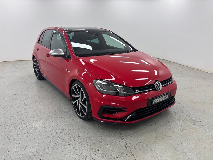 2020 Volkswagen Golf R 7.5 MY20 Four Wheel Drive Tornado Red