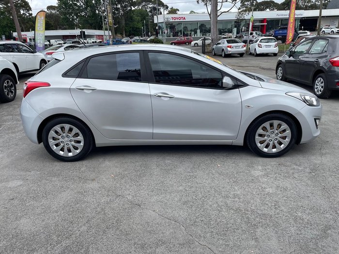 2017 Hyundai i30 Active GD4 Series II MY17 Platinum Silver