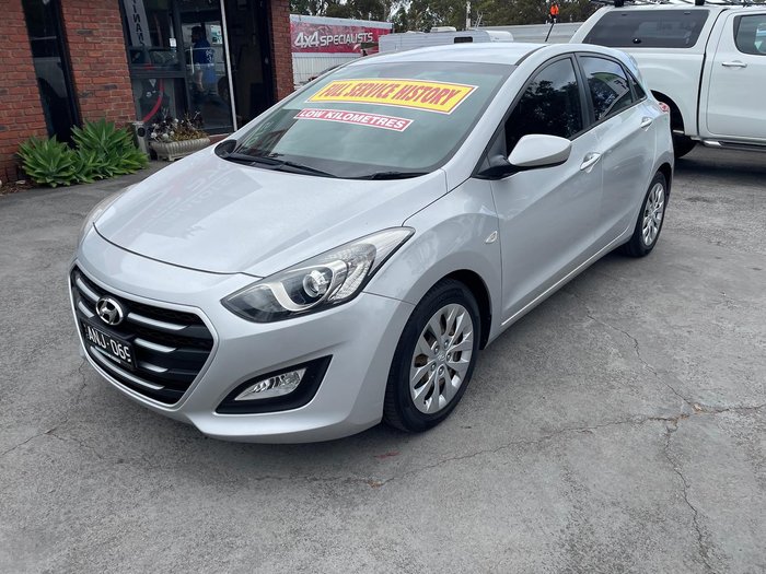 2017 Hyundai i30 Active GD4 Series II MY17 Platinum Silver