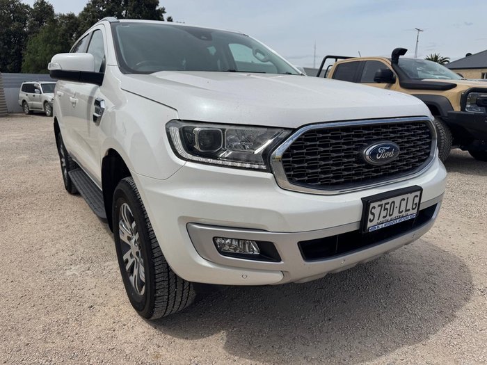 2021 Ford Everest Trend UA II MY21.25 4X4 Dual Range Alabaster White