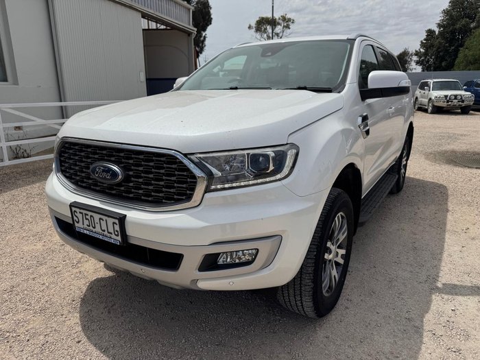 2021 Ford Everest Trend UA II MY21.25 4X4 Dual Range Alabaster White