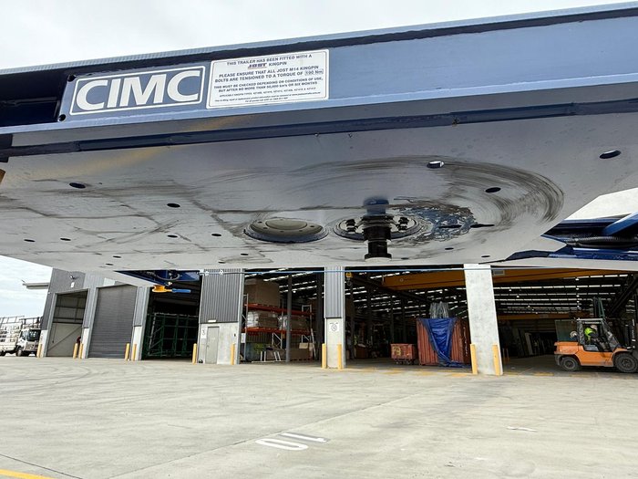 2026 CIMC 40' Skeletal With 3 Way Twist Locks A-Double Compliant