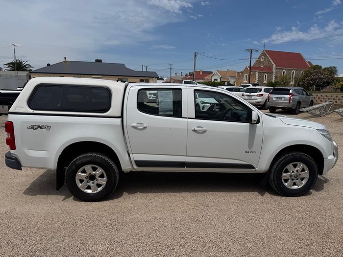 2013 Holden Colorado LT RG MY13 4X4 Dual Range Summit White