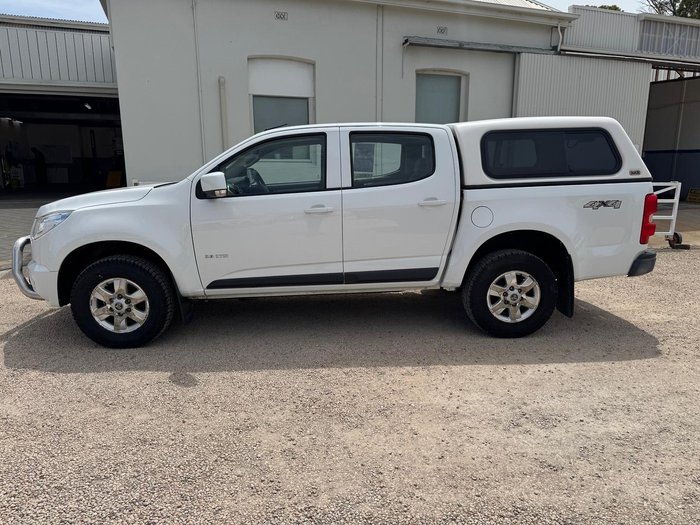 2013 Holden Colorado LT RG MY13 4X4 Dual Range Summit White