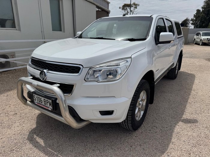 2013 Holden Colorado LT RG MY13 4X4 Dual Range Summit White
