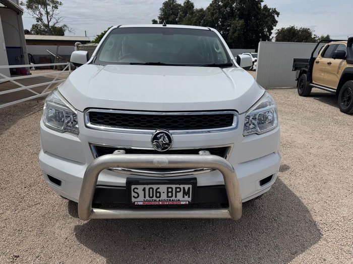 2013 Holden Colorado LT RG MY13 4X4 Dual Range Summit White