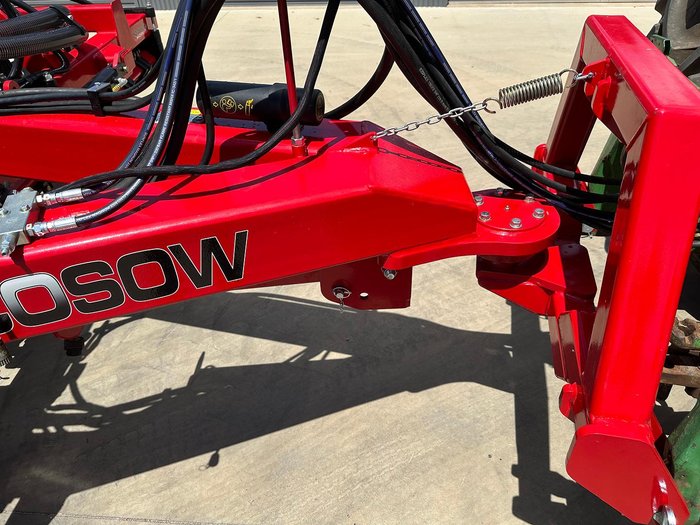 0 SERAFIN ECOSOW SINGLE DISC NARROWFOLD SEEDER WITH BALDAN UNITS USED RED