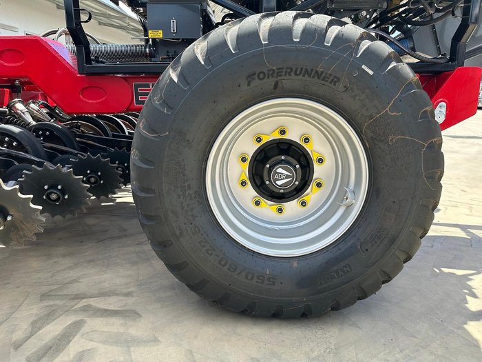 0 SERAFIN ECOSOW SINGLE DISC NARROWFOLD SEEDER WITH BALDAN UNITS USED RED