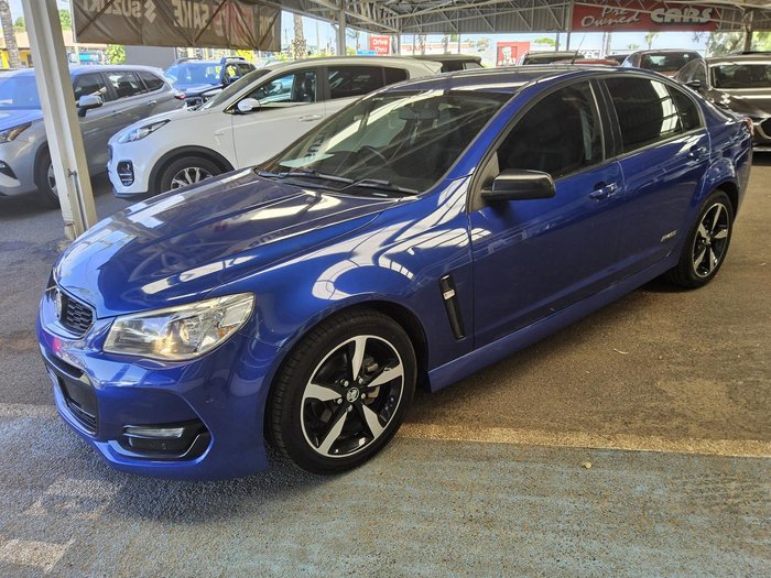 2016 Holden Commodore SV6 Black VF Series II MY16 Slipstream Blue