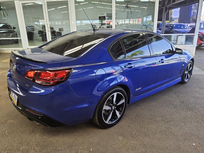2016 Holden Commodore SV6 Black VF Series II MY16 Slipstream Blue