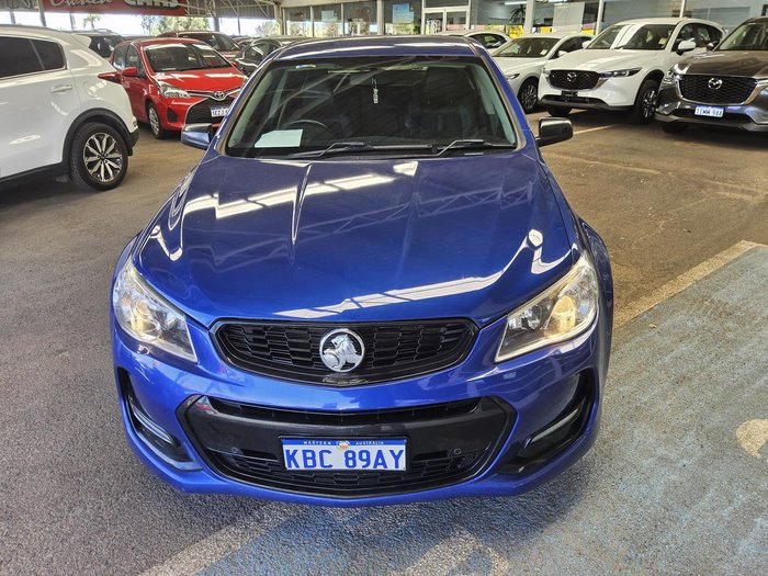 2016 Holden Commodore SV6 Black VF Series II MY16 Slipstream Blue