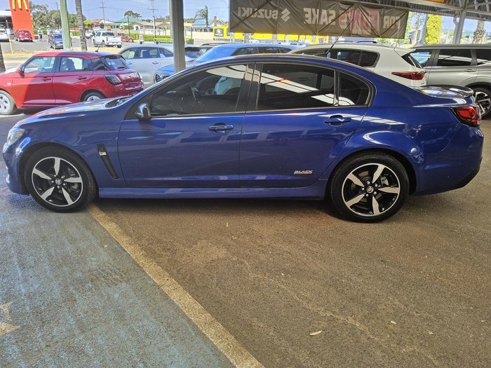 2016 Holden Commodore SV6 Black VF Series II MY16 Slipstream Blue
