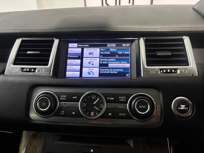 2012 Land Rover Range Rover Sport SDV6 Luxury L320 MY12 4X4 Dual Range Fuji White