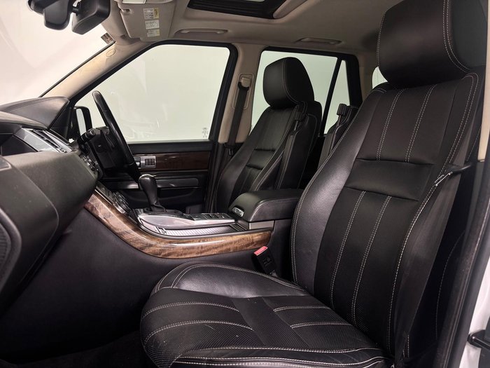 2012 Land Rover Range Rover Sport SDV6 Luxury L320 MY12 4X4 Dual Range Fuji White