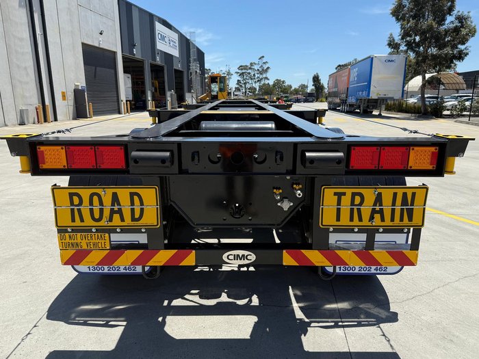 2025 CIMC 40' 3 Way Skeletal Semi Trailer