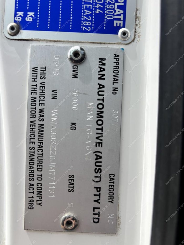 2019 MAN Tgs TGS 26.540 White