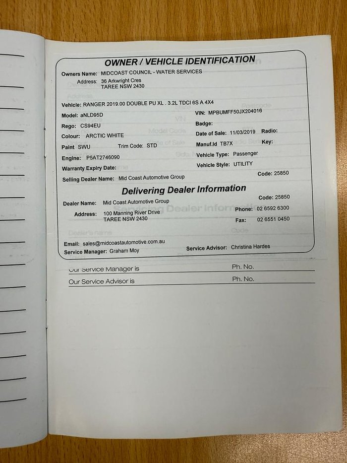 2018 Ford Ranger XL PX MkIII MY19 4X4 Dual Range Frozen White