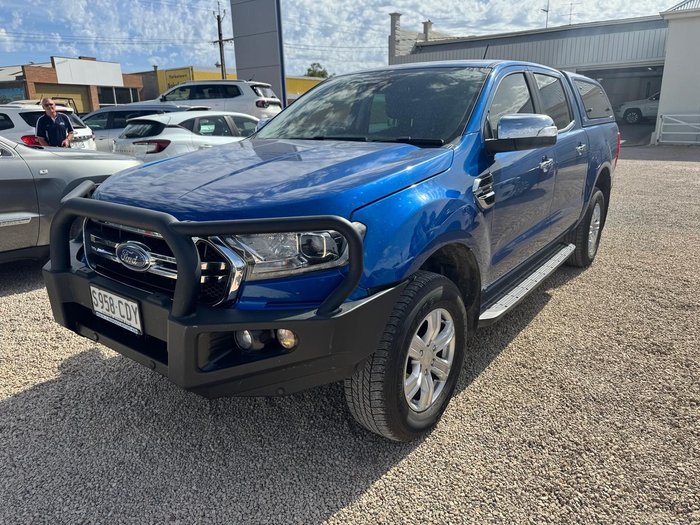 2020 Ford Ranger XLT PX MkIII MY20.25 4X4 Dual Range Lightning Blue