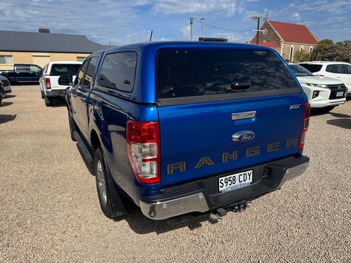 2020 Ford Ranger XLT PX MkIII MY20.25 4X4 Dual Range Lightning Blue