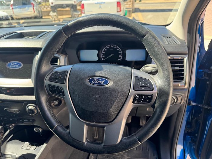 2020 Ford Ranger XLT PX MkIII MY20.25 4X4 Dual Range Lightning Blue