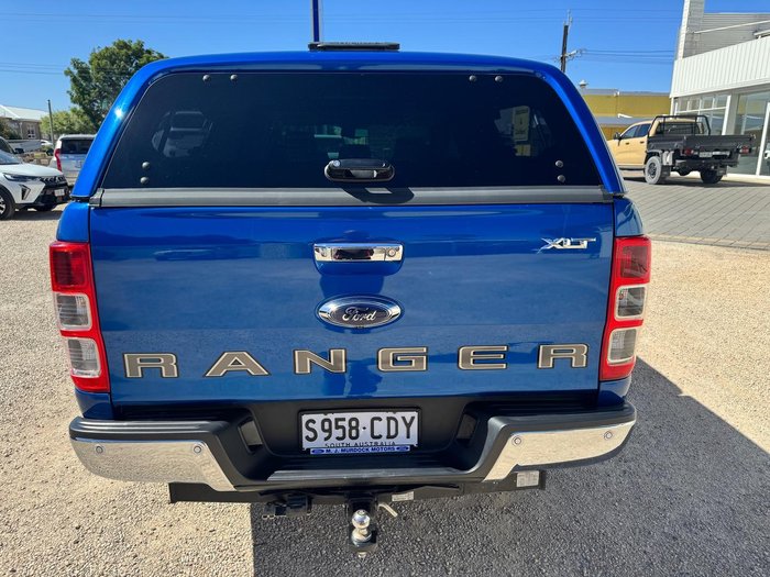 2020 Ford Ranger XLT PX MkIII MY20.25 4X4 Dual Range Lightning Blue