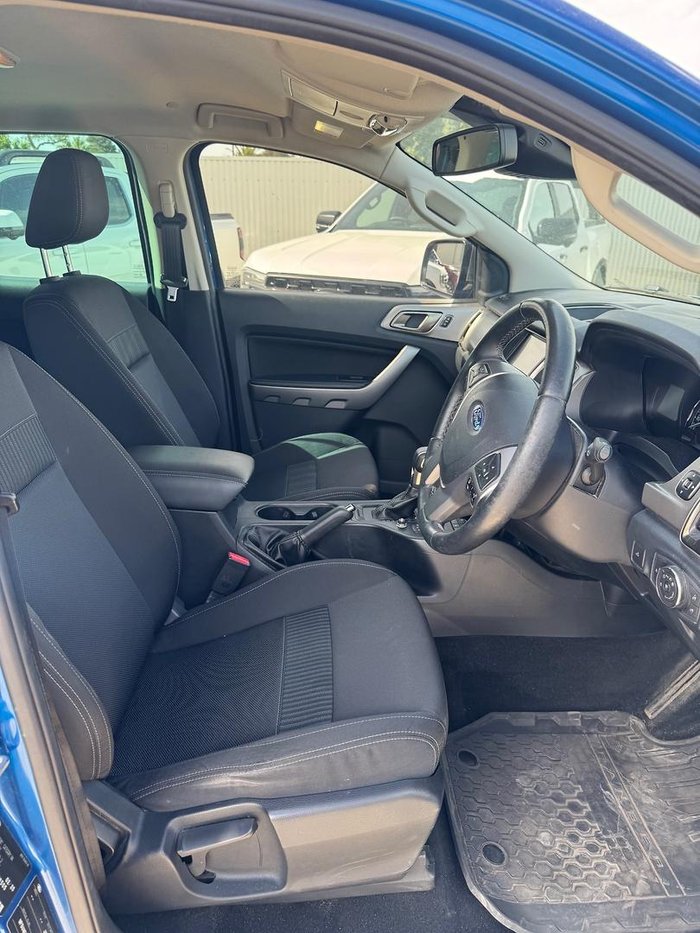 2020 Ford Ranger XLT PX MkIII MY20.25 4X4 Dual Range Lightning Blue