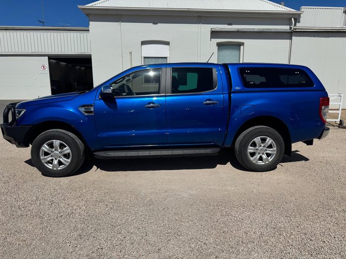 2020 Ford Ranger XLT PX MkIII MY20.25 4X4 Dual Range Lightning Blue