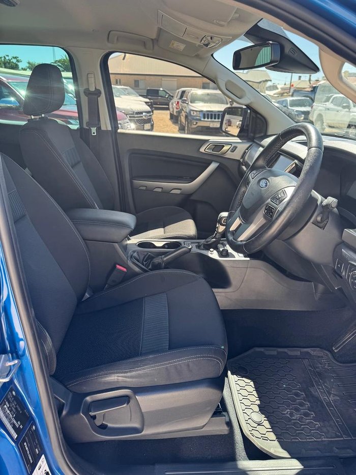 2020 Ford Ranger XLT PX MkIII MY20.25 4X4 Dual Range Lightning Blue