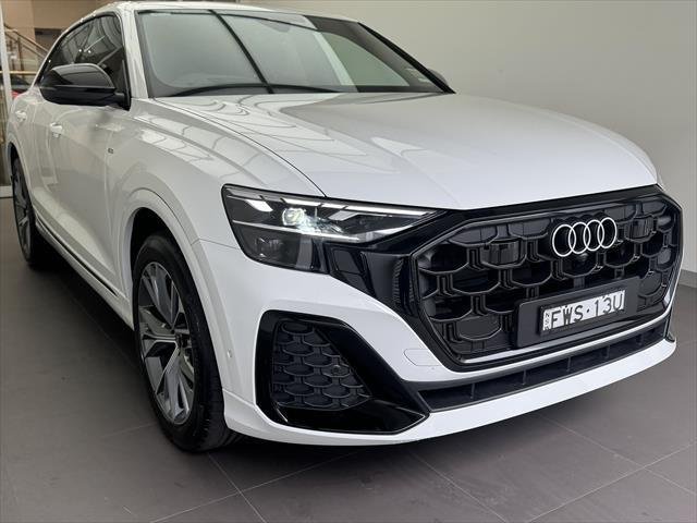 2025 Audi Q8 TDI 210kW S line F1 MY26 Four Wheel Drive Carrara White