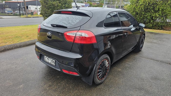 2014 Kia Rio S UB MY14 Aurora Black
