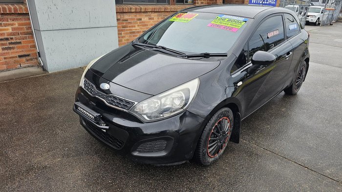 2014 Kia Rio S UB MY14 Aurora Black