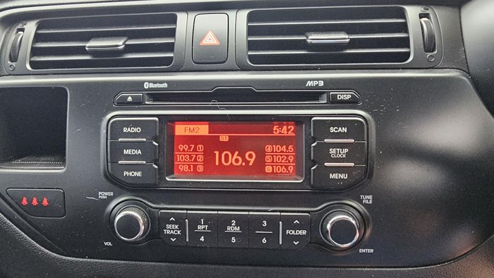 2014 Kia Rio S UB MY14 Aurora Black