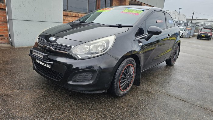 2014 Kia Rio S UB MY14 Aurora Black