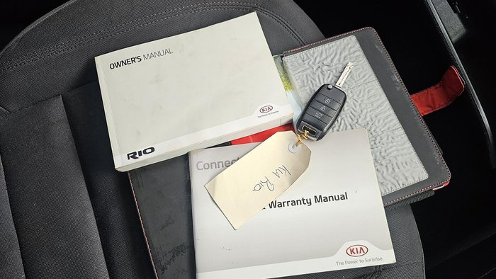 2014 Kia Rio S UB MY14 Aurora Black