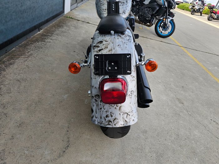 2011 HARLEY-DAVIDSON FLSTF FAT BOY Silver