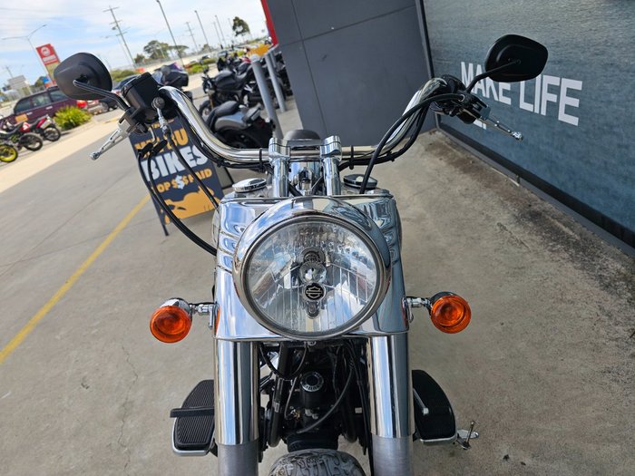 2011 HARLEY-DAVIDSON FLSTF FAT BOY Silver